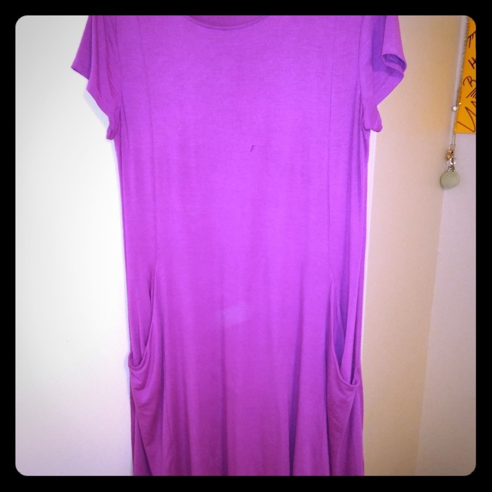 Pink pocket Dress